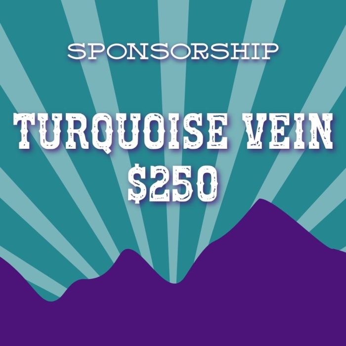 Turquoise Vein Sponsorship